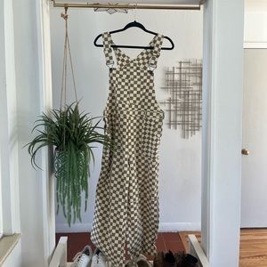 Roolee Checkered Overalls